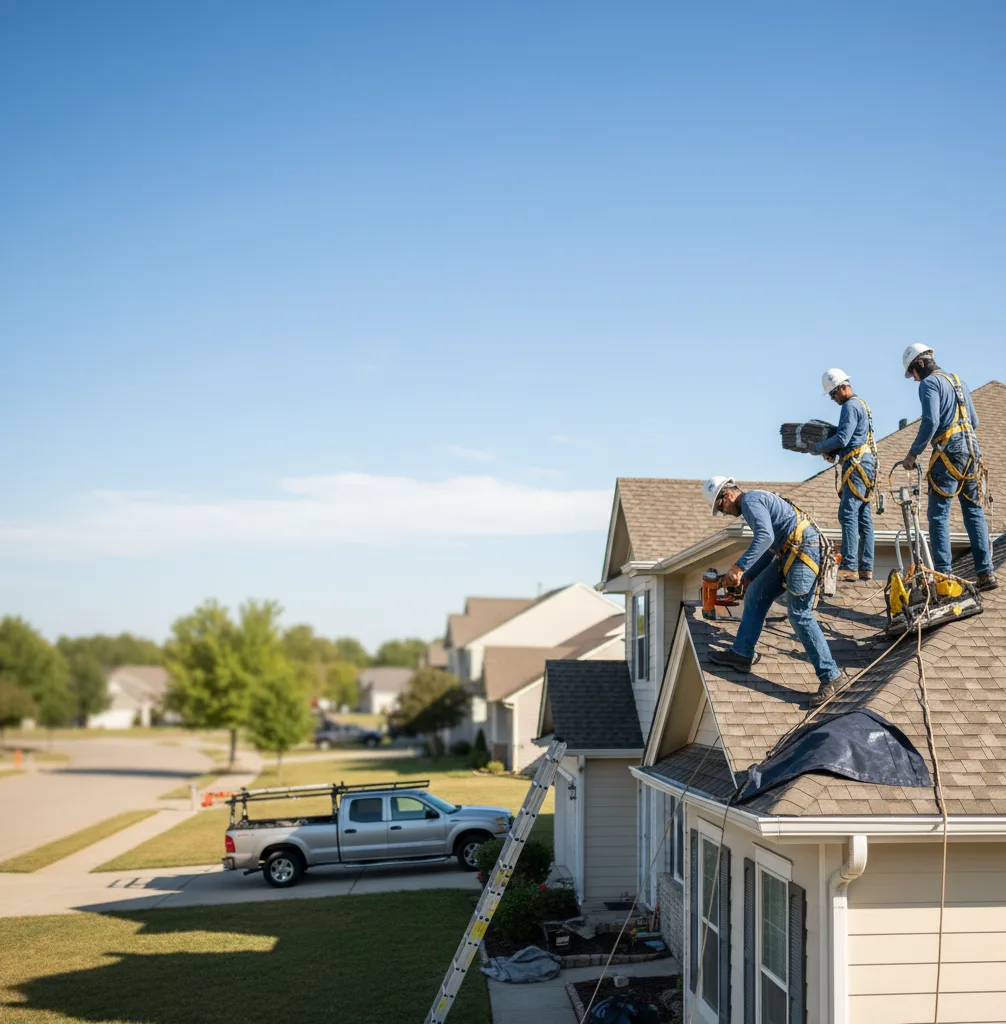Roof Repair in Ball